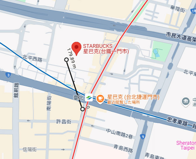 taipeisutabamap